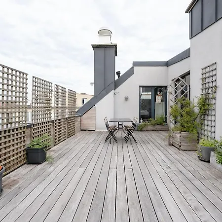Beautiful Penthouse With Terrace Tour & Taxis Apartment Brussels